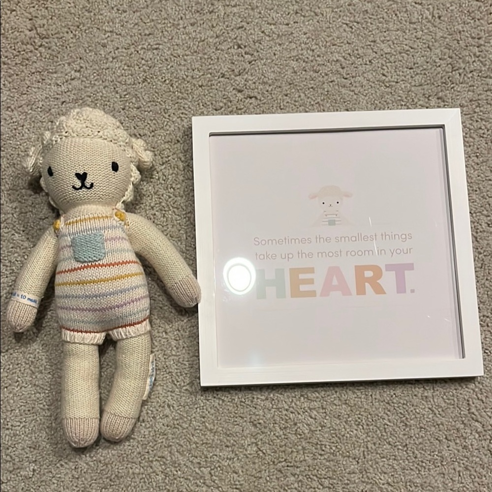 Cuddle and Kind Avery the lamb, 13 inchs